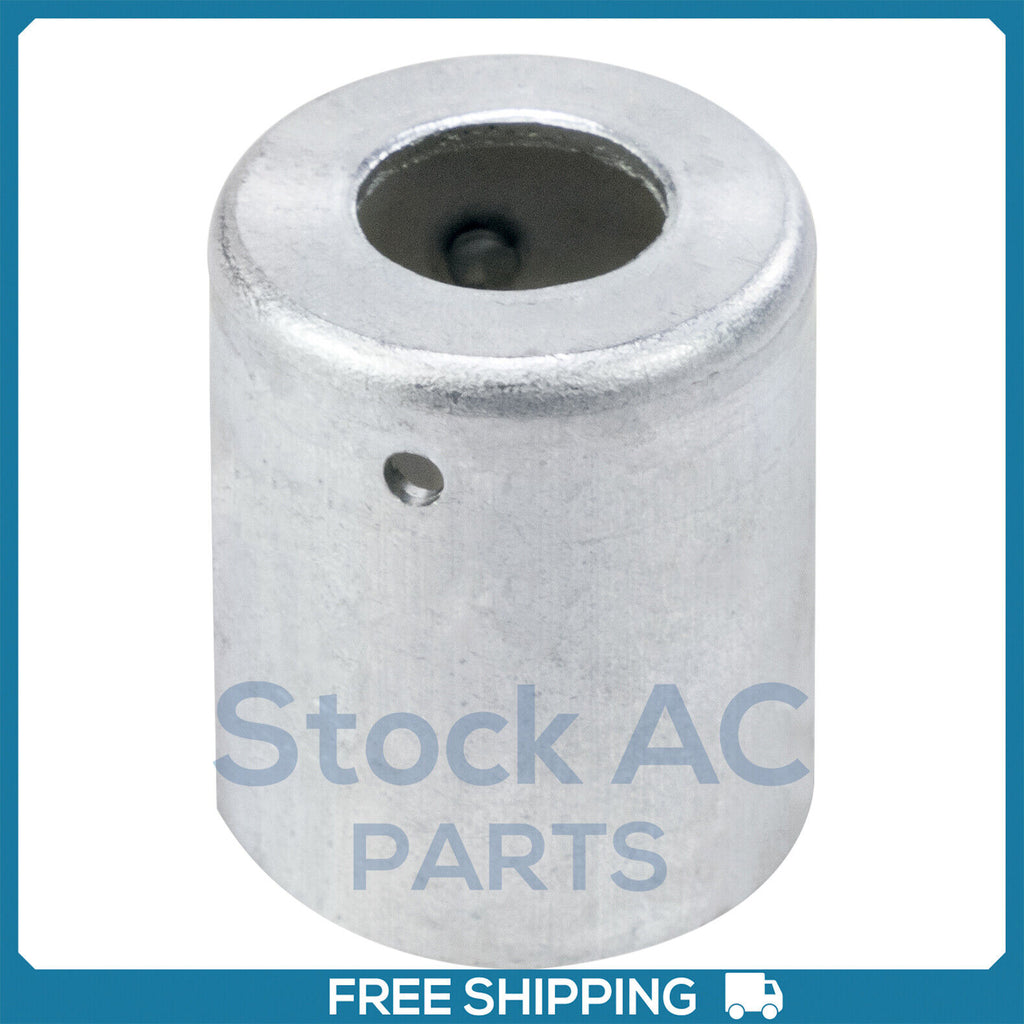 10pc Beadlock A/C Fittings, Crimp Ferrules For STANDARD Barrier Hose #10 - Qualy Air