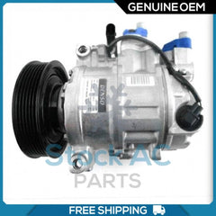 New OEM A/C Compressor for Audi A5, A6, A7, Q5, S4, S5 - OE# 4711503