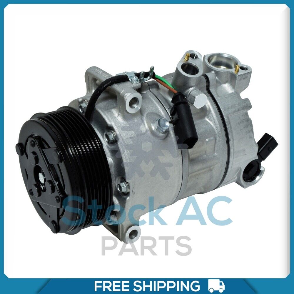New A/C Compressor for VW Jetta 2013 to 2018 / VW Passat 2016 to 2018 - UQ - Qualy Air