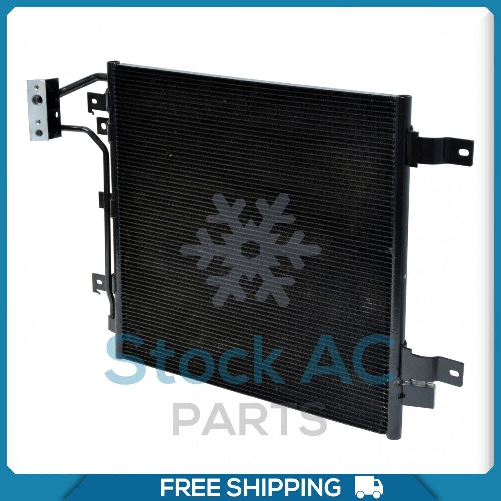 New A/C Condenser for Jeep Wrangler, Wrangler JK - 2012 to 2017 - Qualy Air