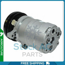 Load image into Gallery viewer, A/C Compressor fits JOHN DEERE BACKHOE LOADER, TRACTOR - Qualy Air