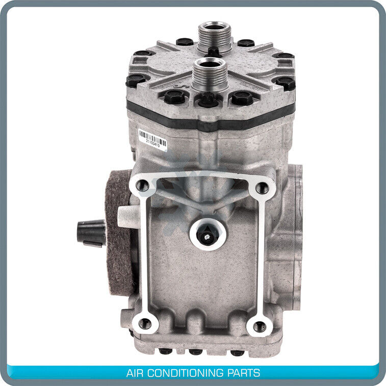 A/C Compressor York Tube-o fits American / Case IH / International / Jeep /... - Qualy Air