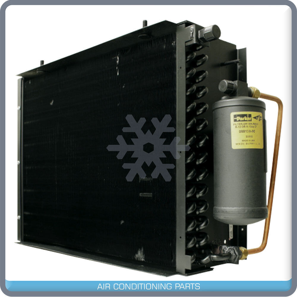 New OEM A/C Condenser With Drier for International/ Navistar/ Bergstrom - Qualy Air