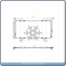 Load image into Gallery viewer, A/C Condenser for Subaru Legacy, Outback QL - Qualy Air