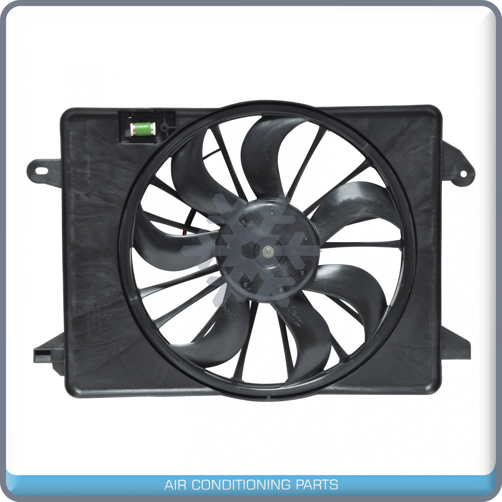 A/C Radiator-Condenser Fan for Chrysler 300 / Dodge Challenger, Charger QU - Qualy Air