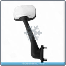 Load image into Gallery viewer, Chrome Hood Mirror Driver Left Side Assembly fit 2008-2016 Freightliner Cascadia - Qualy Air