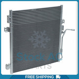 New AC Condenser for Dodge Nitro - 2007 to 2012 / Jeep Liberty - 2008 to 2013 QU