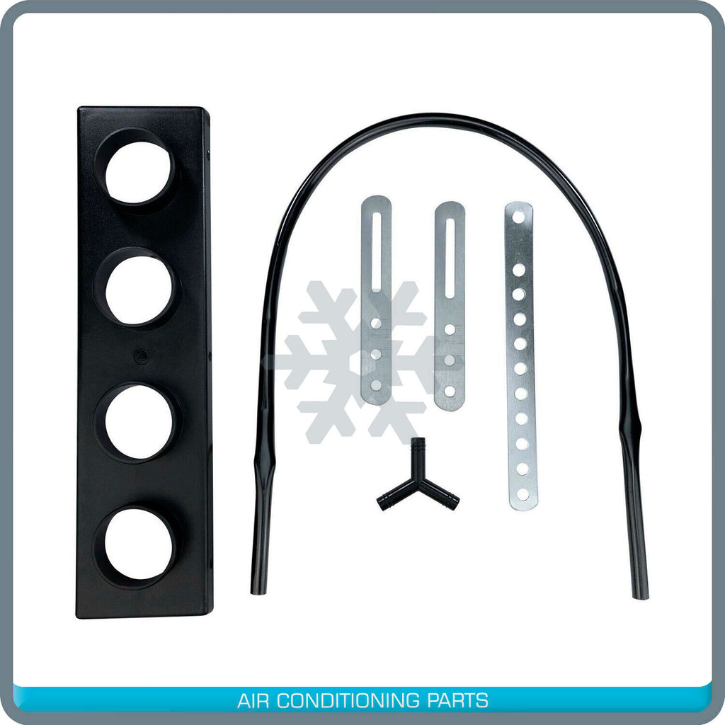 Universal A/C Under Dash Evaporator 18,000 Btu Capacity - 24v - Qualy Air