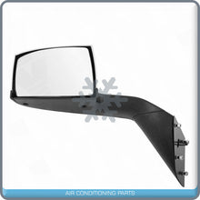Cargar imagen en el visor de la galería, Chrome Hood Mirror Driver Left Side Replacement L/H fit 15-17 Volvo VNL VNM VNX - Qualy Air