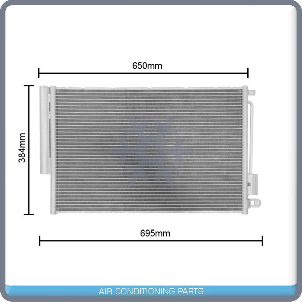 New A/C Condenser + Drier for Chevrolet Sonic - 2012 to 2018 - OE# 96945773 - Qualy Air
