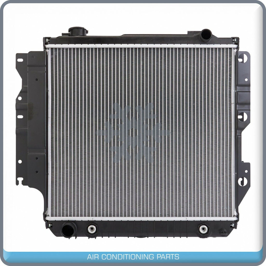 NEW Radiator for Jeep Wrangler 2.5/4.0L - 1987 to 1995 - QOA - Qualy Air