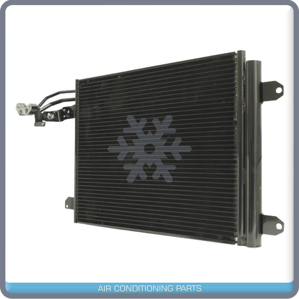 New A/C Condenser w/ Drier for VW Jetta, Rabbit, Golf, EOS / Audi A3, TT - Qualy Air