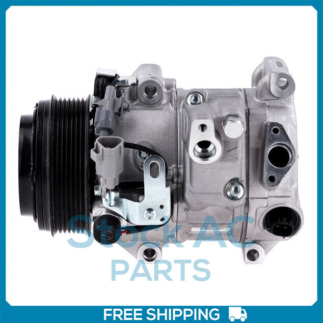 New A/C Compressor for Toyota Venza 3.5L - 2009 to 2015 - OE# 88320442120 - Qualy Air