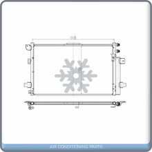 Load image into Gallery viewer, A/C Condenser for Chrysler Pacifica QL - Qualy Air