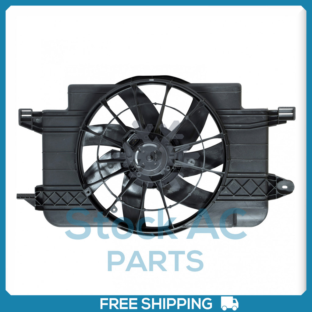 A/C Radiator-Condenser Fan for Saturn SC1, SC2, SL, SL1, SL2, SW1, SW2 QU - Qualy Air