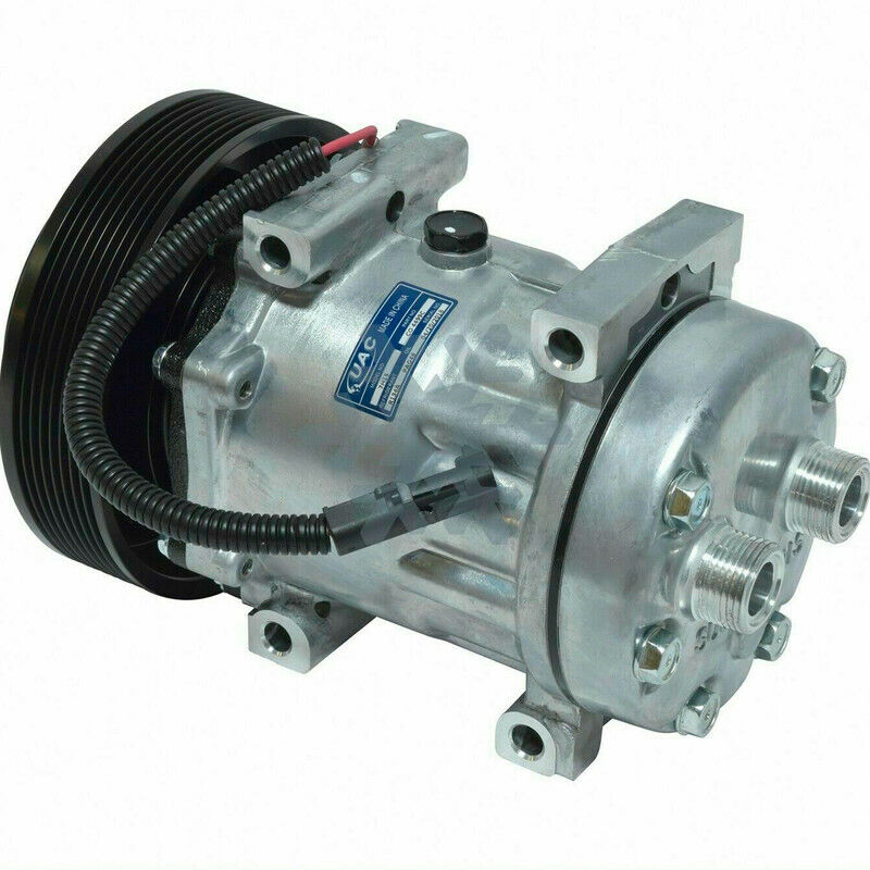 A/C Compressor SD7H15 fits Agco / Case IH / Caterpillar / DEUTZ - Qualy Air