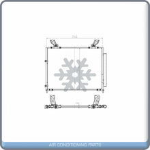 Load image into Gallery viewer, A/C Condenser for Honda Pilot / Acura MDX QL - Qualy Air