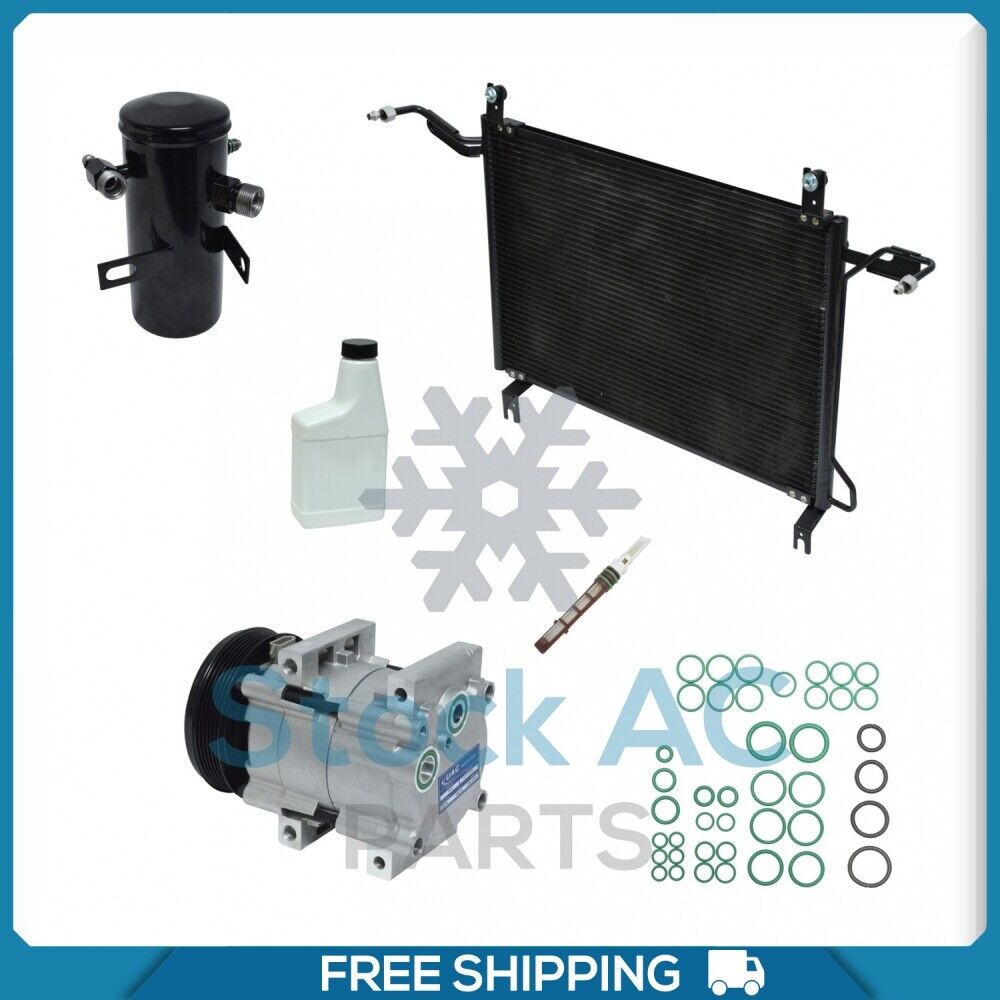 A/C Kit for Ford Bronco, F-150, F-250, F-350 QU - Qualy Air