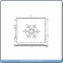 Cargar imagen en el visor de la galería, A/C Condenser for Santa Fe Sport / Sorento QL - Qualy Air