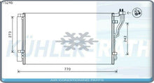 Load image into Gallery viewer, New A/C Condenser for Hyundai Azera, Sonata - 2011-2014 / Kia Optima - 2012-2013 - Qualy Air
