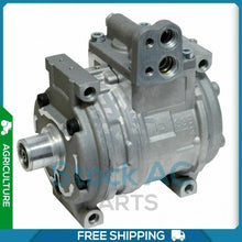 Cargar imagen en el visor de la galería, A/C Compressor fits JOHN DEERE 3200, 3215, 3220, 3400, 3415, 3420, 3800 - Qualy Air