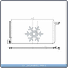 Load image into Gallery viewer, A/C Condenser for Ford Focus QL - Qualy Air