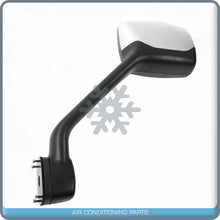 Load image into Gallery viewer, Chrome Hood Mirror Driver Left Side fit Kenworth T680 Peterbilt 2010+ 579 587 QL - Qualy Air