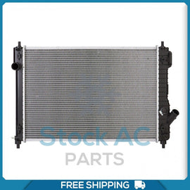 NEW Radiator for Chevrolet Aveo 2009 to 15 / Pontiac G3 2007 to 10 - QOA - Qualy Air