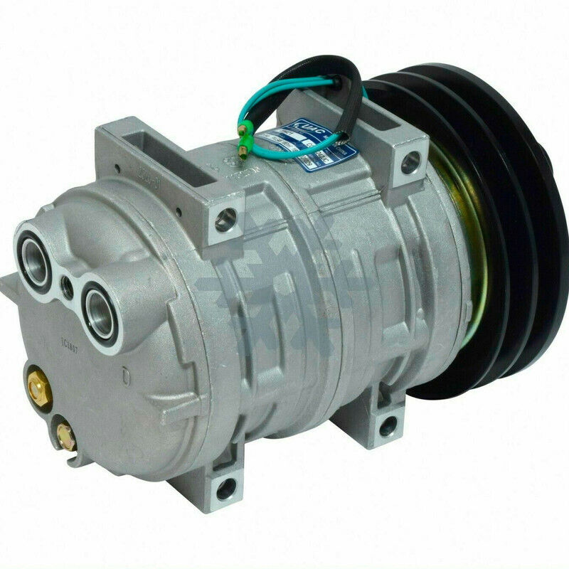 A/C Compressor TM21HX fits Caterpillar / John / Massey / Shuttlebus - Qualy Air