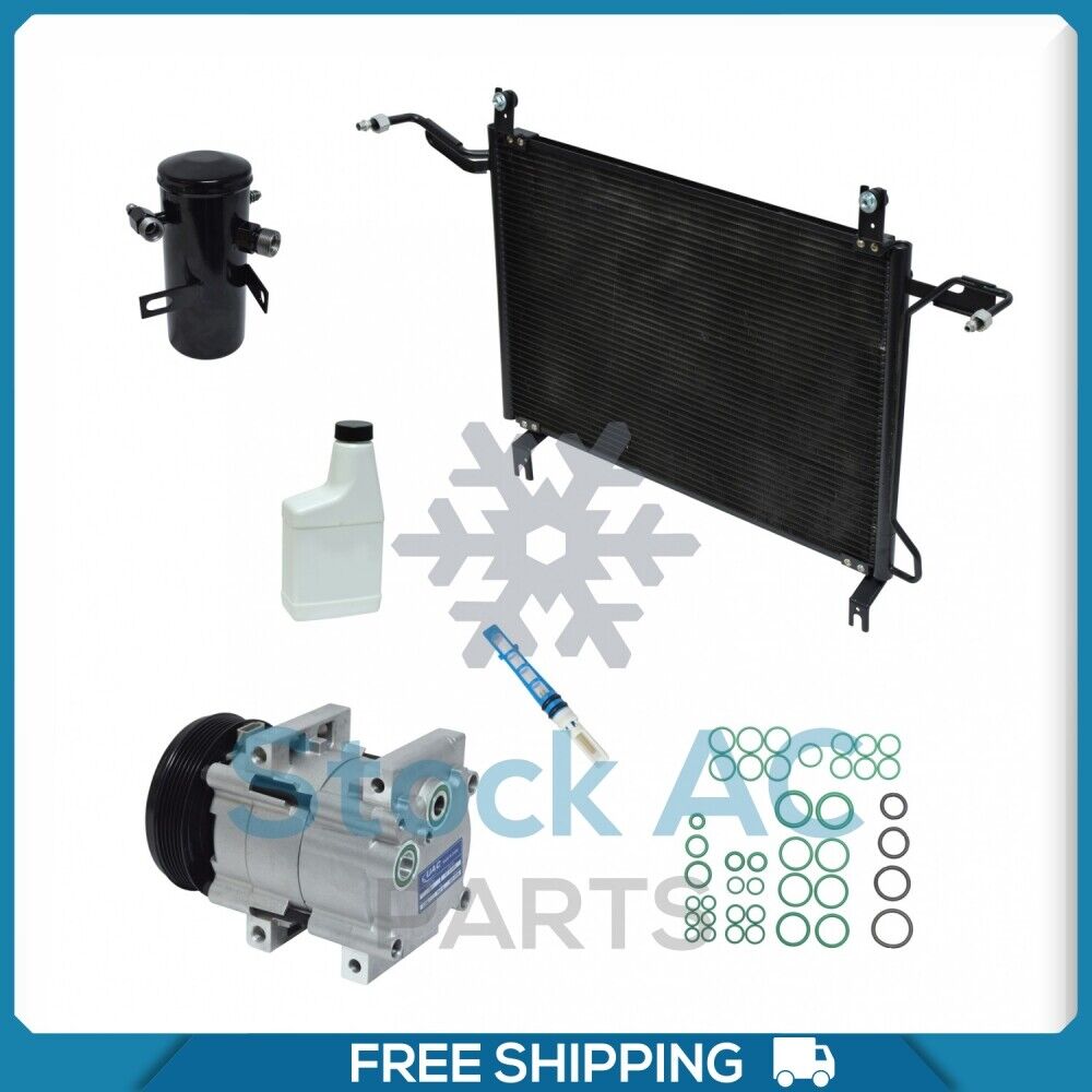 New A/C Kit for Ford F-150, F-250, F-350 QU - Qualy Air