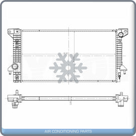 Radiator for 11-14 Ford F150 3.5L - OE# FO3010303 QL - Qualy Air