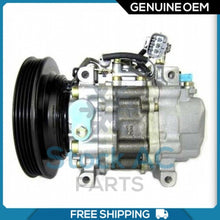 Load image into Gallery viewer, New OEM A/C Compressor fits Toyota Tercel, Paseo - 1.5L, 1994 to 1996 - Qualy Air