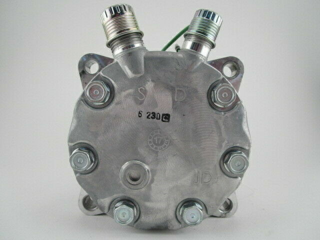 A/C Compressor OEM Sanden SD7H15 fits Case IH / Caterpillar - Qualy Air