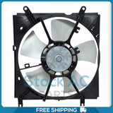 New A/C Radiator-Condenser Fan for Toyota RAV4 - 2001 to 2005 - QU