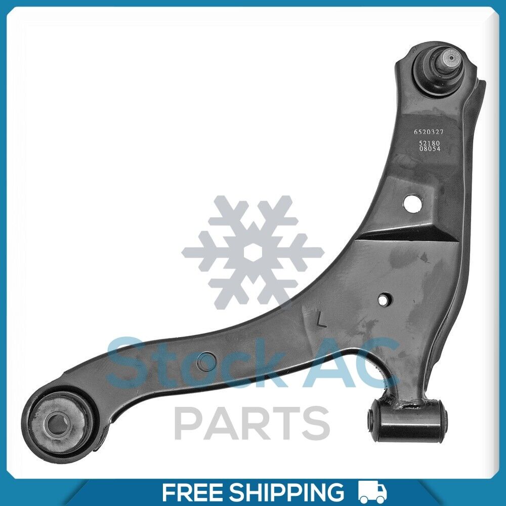 Control Arm Front Lower Left for Chrysler PT Cruiser, Dodge Neon QOA - Qualy Air