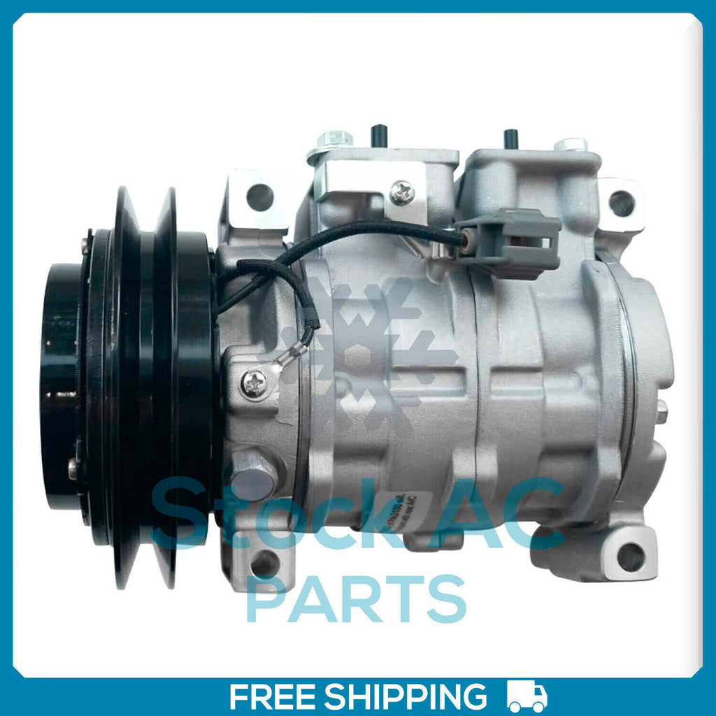 New A/C Compressor fits 2005-2010 Hino 238 258 268 338 7.7L QR - Qualy Air