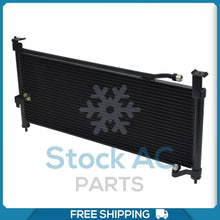 Load image into Gallery viewer, New A/C Condenser for Honda Civic, CRX - 1988 to 1991 - OE# 80110SH3A1A - Qualy Air