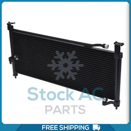 New A/C Condenser for Honda Civic, CRX - 1988 to 1991 - OE# 80110SH3A1A - Qualy Air