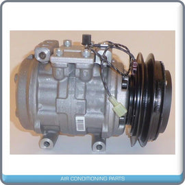 A/C Compressor OEM Denso 10P13C for Dodge Colt / Mitsubishi Mirage / Toyot... QR - Qualy Air