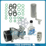 A/C Kit for 2008-2010 Chrysler Town & Country - Dodge Grand Caravan V6 3.3L/3.8L