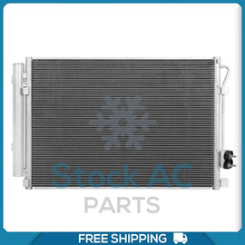 A/C Condenser for Accent, Veloster / Rio QL - Qualy Air