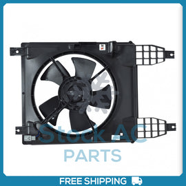 A/C Radiator-Condenser Fan for Chevrolet Aveo / Pontiac G3 QU - Qualy Air