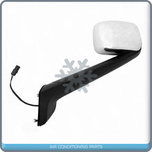 Load image into Gallery viewer, Chrome Hood Mirror Driver Left Side Assembly fit 2018-2022 Freightliner Cascadia - Qualy Air