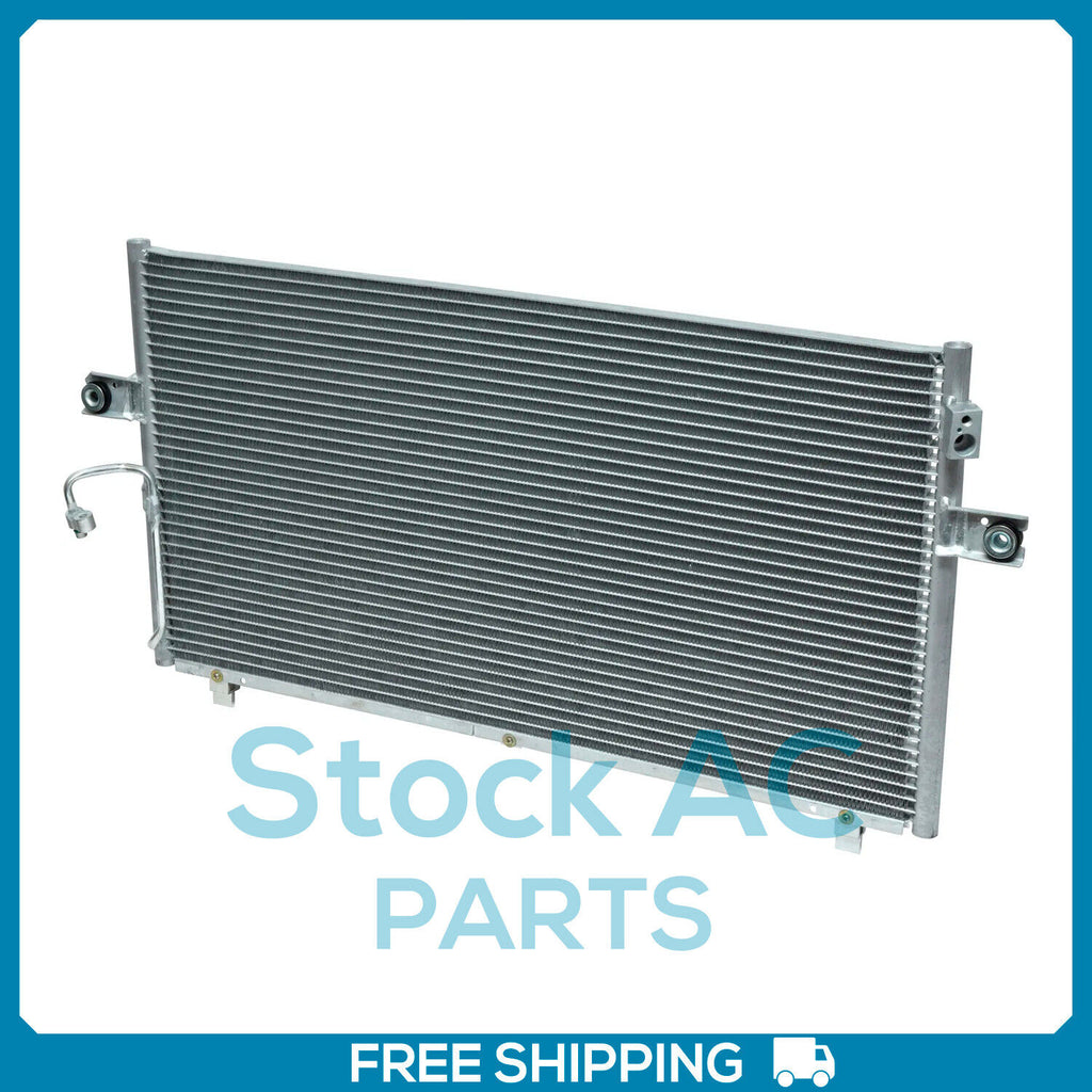 AC Condenser for Infiniti I30 / Nissan Maxima - 1999 to 2001 - OE# 921104L010 QL - Qualy Air
