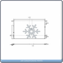 Cargar imagen en el visor de la galería, New A/C Condenser for Chevrolet Spark - 2016 to 2020 QL - Qualy Air