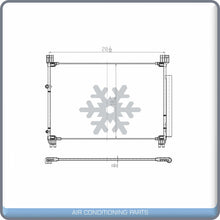 Load image into Gallery viewer, A/C Condenser for Lexus RX350, RX350L - 2016 2017 2018 2019 2020 2021 QL - Qualy Air