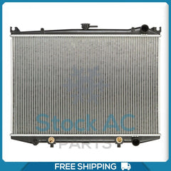 Radiador NUEVO para Nissan D21, Pathfinder, Pickup.. - 1986 a 1997 - QOA