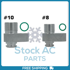LS Swap AC Compressor adapter fittings for Denso 10s15 &10S17 & 10S20 - CM345061