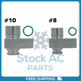 LS Swap AC Compressor adapter fittings for Denso 10s15 &10S17 & 10S20 - CM345061