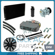 Cargar imagen en el visor de la galería, BRAND NEW A/C KIT UNIVERSAL UNDER DASH COMPRESSOR KIT AIR CONDITIONER 24V - Qualy Air